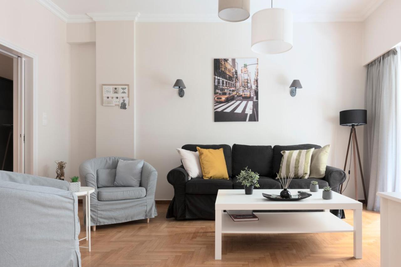 Spacious Central Flat In The Heart Of Athens! Екстер'єр фото